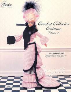 Paradise Vol 3, 1875 Walking Suit crochet pattern  