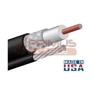  RG6 18AWG Coaxial Cable (CMR) CATV W/Messenger 60% AL 