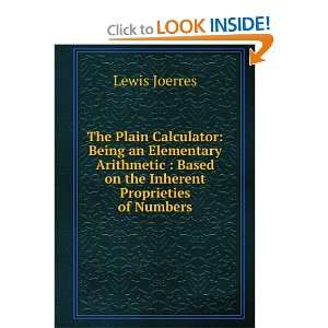   Elementary Arithmetic  Based on the Inherent Proprieties of Numbers