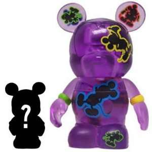   Vinylmation   Oh Mickey Series   Purple Figure with Mystery Jr Figure