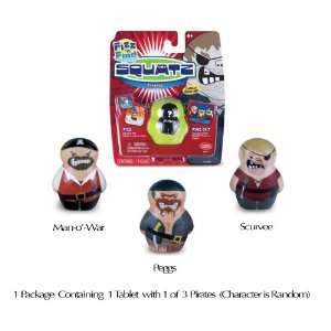  SQUATZ Fizz n Find Pirate Single Figure Pack Toys & Games