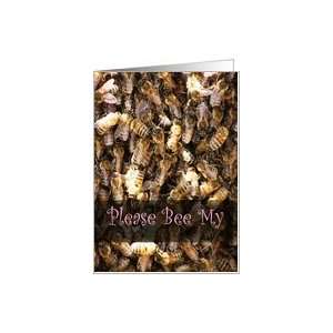 Bee Swarm Valentine Card
