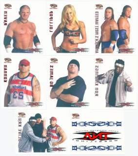 TNA WRESTLING 28 CARD TATTOO TRANSFER SET!!!  