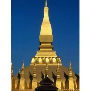  Wat That Luang, Vientiane, Laos, Indochina, Southeast Asia 