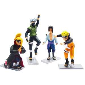  Naruto : Mini Figure Set (4pcs): Toys & Games