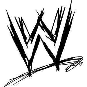  WWE Logo Rub On Window Decal Sticker S WWE 0001 R Toys 