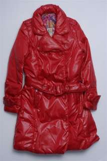 Nolita Pocket Girls Long Length Delia Coat Red Size 12  