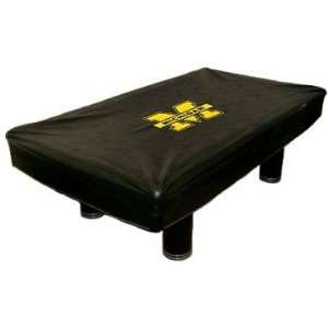  Wave 7 NCAA Licensed Michigan Pool Table Cover: Sports 