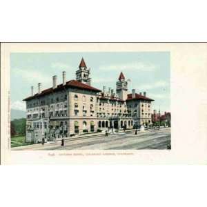   Reprint Colorado Springs CO   Antlers Hotel 1900 1909