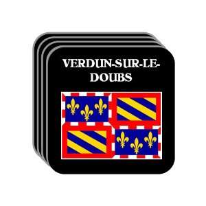  Bourgogne (Burgundy)   VERDUN SUR LE DOUBS Set of 4 Mini 