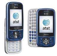 New Pantech Matrix   BLUE (AT&T) Slider Cellular Phone QWERTY 