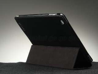   Leather Smart Cover Stand Case For New iPad 3 3rd w/Free Film  