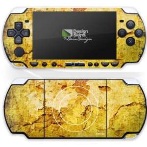   Skins for Sony PSP   Verwitterte Wand gelb Design Folie Electronics