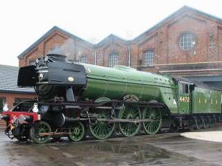 The classic, early 20th Century style Flying Scotsman Express Train 