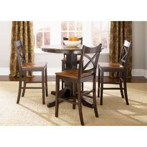  Cafe Collections Acacia Pub Table   Liberty Furniture 