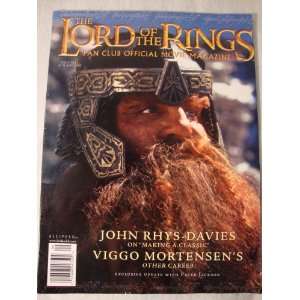  Lord of the Rings Fan Club Official Movie Magazine Isuue 4 
