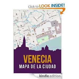 Venecia, Italia mapa de la ciudad (Spanish Edition) eReaderMaps 