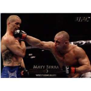  Topps UFC Title Shot / Ultimate Fighting Championship #24 Matt Serra 