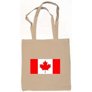  Canada, Canadian Flag Tote Bag Natural 