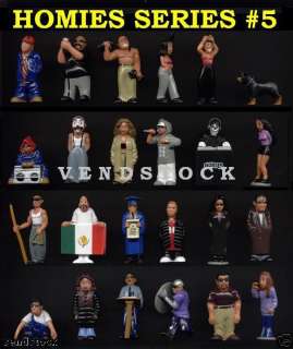 NEW RETIRED HOMIES SERIES 5 COMPLETE SET ALL 24 FIGURES GREAT CAKE 