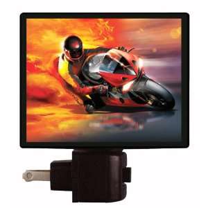  Sports Night Light   Hot Curve   Motorcycle Racing   LED NIGHT 