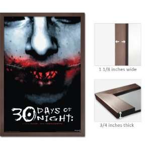   Framed 30 Days Of Night Poster Vampire Teeth Fr24496G