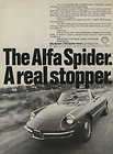 1969 ALFA ROMEO 1750 SPIDER VELOCE   A REAL STOPPER AD
