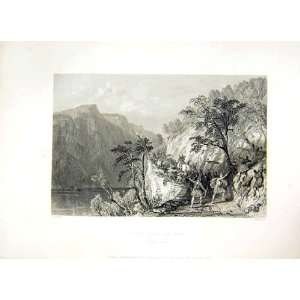  1838 Scotland View Pass Awe Argylshire Mountains Trees 