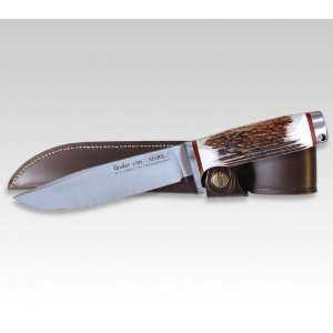   107515 Mark 2 Stag Bowie Hunting Knife with Sheath: Sports & Outdoors