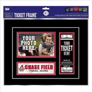  MLB Game Day Ticket Frame Frame It Yourself   Arizona Diamondbacks 