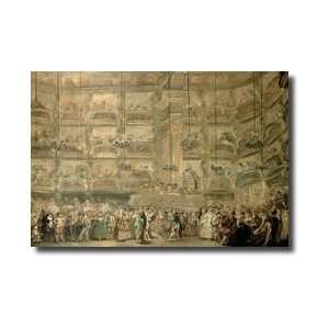 The Masked Ball C1767 Giclee Print: Home & Kitchen