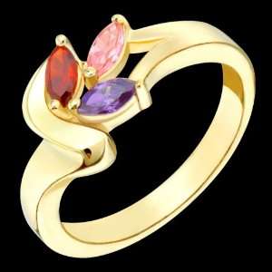 Armelle  Elegant Gold Family Ring   Custom Made to your specifications 