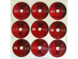 AMERICAN HORROR STORY PRESS KIT + FULL SEASON DVDS MCDERMOTT, BRITTON 