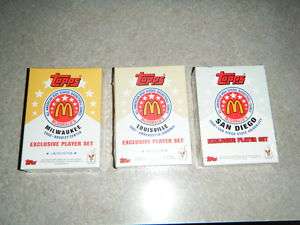 2006 2007 2008 TOPPS McDONALDS ALL AMERICAN SETS LOT SEALED DURANT 