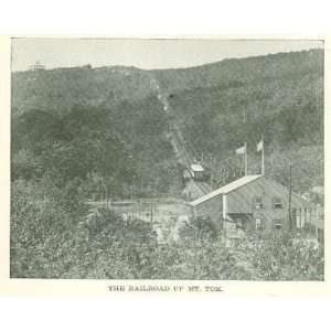  1898 Holyoke Massachusetts Mt Tom Prospect Park 