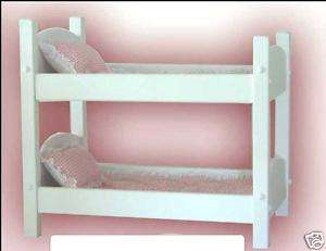 American Girl Bitty Baby 18 Doll Amish Made Bunk Bed  