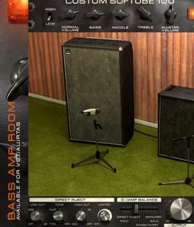 Softube Bass Amp Room Cabinets Mics NATIVE LICENSE  
