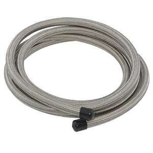   Stainless Steel Braided Hose 10 Feet Uses 8AN Fitting Automotive