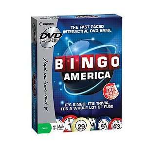  Bingo America DVD Game Toys & Games