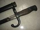 vintage military french amry officer sword bayonet sign returns 