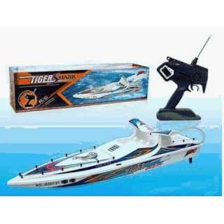   inch RC gas powered tiger shark speed boat 0.15 Engine Toys & Games