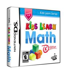 Kids learn Math A Edition Nintendo DS, 2011  