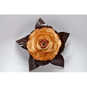  Wooden Rose   Brown   Home Decor