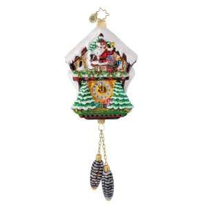   Coo Coo For Christmas Cuckoo Clock Ornament #1014978: Home & Kitchen