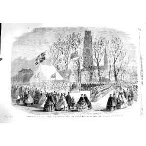  1860 SILVER TRUMPET BUGLE RIFLE CORPS BOSTON ARTILLERY 