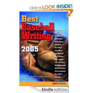 USA Today/Sports Weekly Best Baseball Writing 2005 Matthew Silverman 