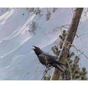    Robert Bateman   Winter in the Mountains Raven