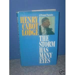  Henry Cabot Lodge Signed The Storm Has Many Eyes book 