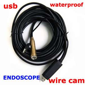 5M USB Waterproof Endoscope Borescope Inspection Camera  