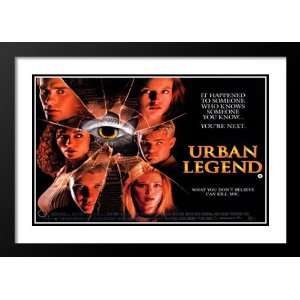 Urban Legend 32x45 Framed and Double Matted Movie Poster   Style B 